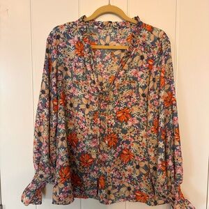 Floral Women's Top - Multicolor